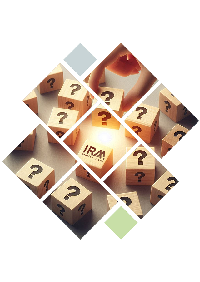 Fotografía de cubos de madera con simbolo de preguntas